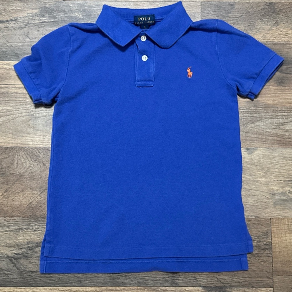 Polo by Ralph Lauren Kids Royal Blue Polo Shirt